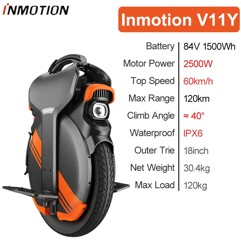 EZbike Canada : Inmotion V11Y