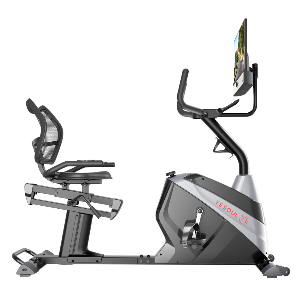 EZbike Canada : YESOUL J1 PLUS-T Recumbent Bike