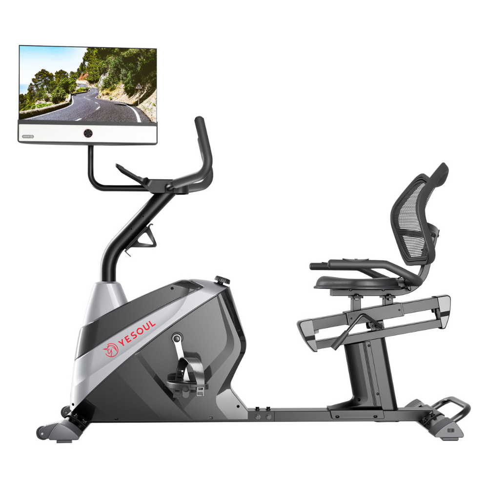 EZbike Canada : YESOUL J1 PLUS-T Recumbent Bike