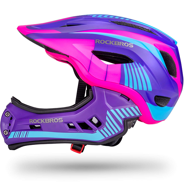 ROCKBROS Kids Full Face Helmet for Youth Child Boys Girls Ages 3-16-EZbike Canada