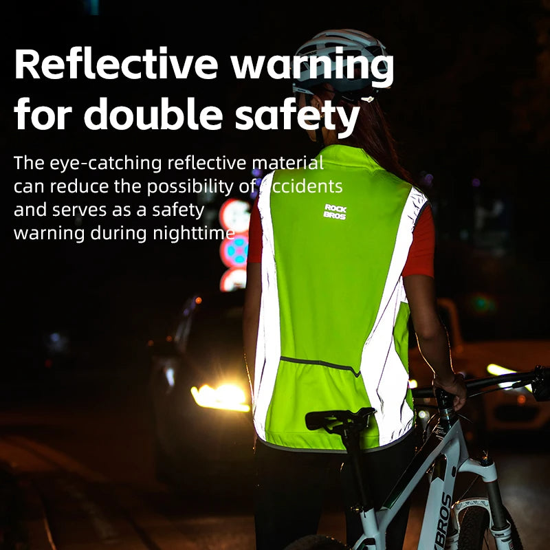 EZbike Canada : ROCKBROS Cycling Reflective Vest