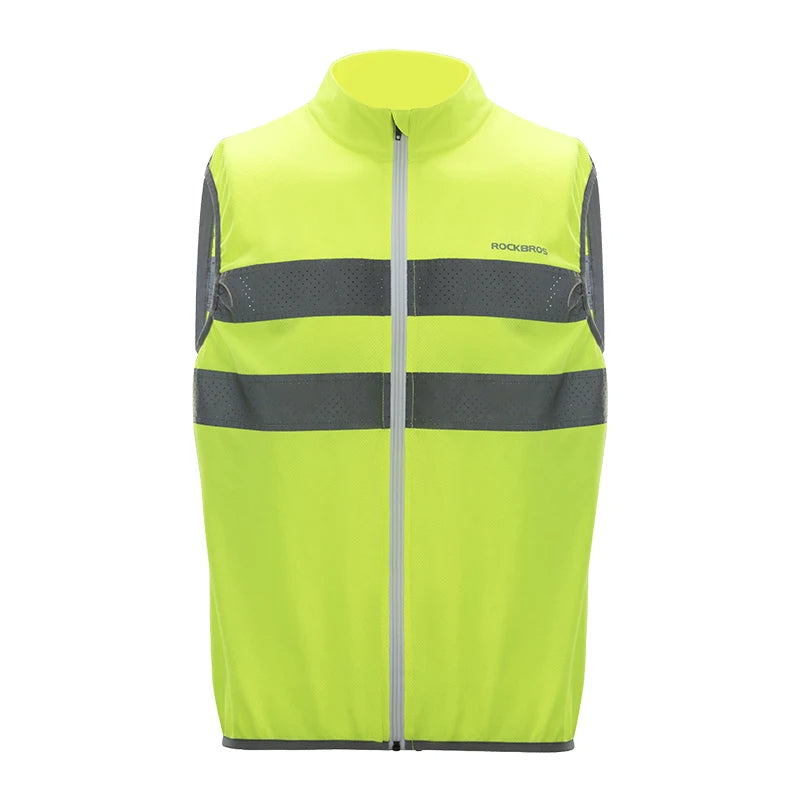 Hi vis reflective cycling jacket hotsell